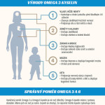 Nejlepší zdroje Omega 3 – infografika