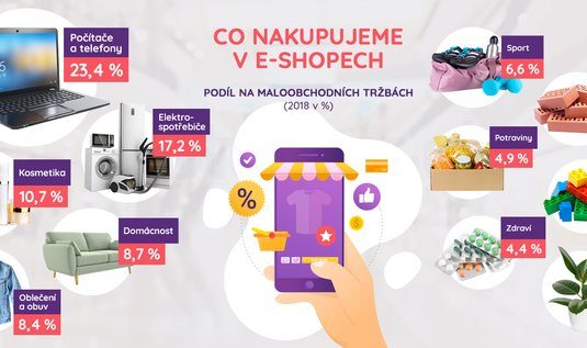 Podívejte se, za co Češi utratí nejvíc peněz v online obchodech